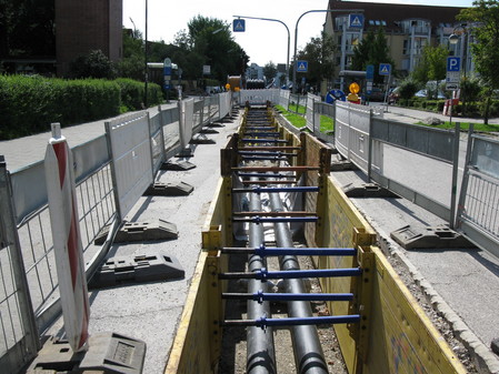 Anschluss an das Fernwärmenetz