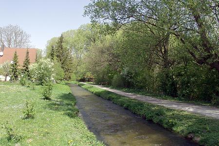 Radweg entlang der Würm