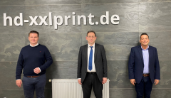 Besuch H&D Digitaldruck Besuch H&D Digitaldruck