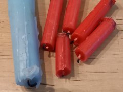 Kerzenreste: Für eine gute Sache Kerzenreste: Für eine gute Sache