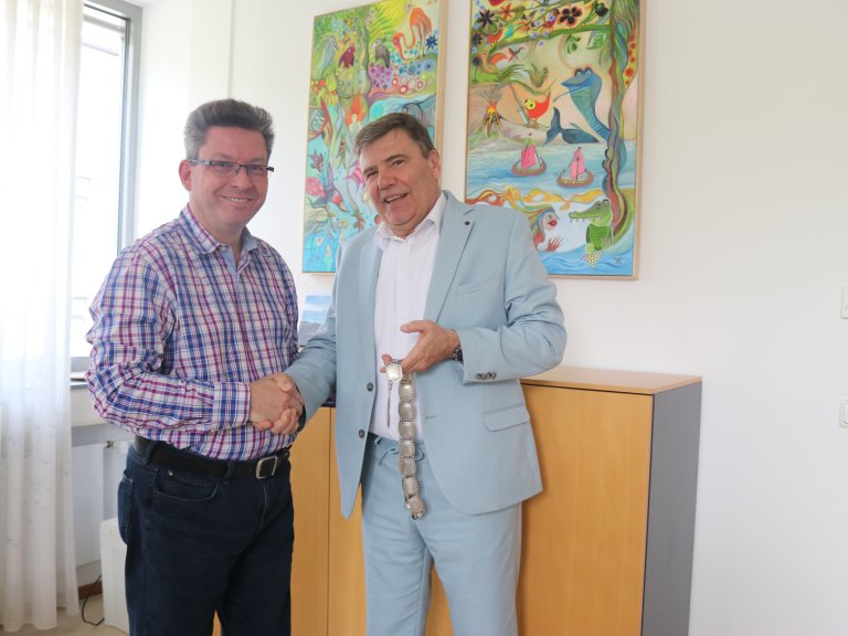 Herzlich willkommen Erster Bürgermeister!