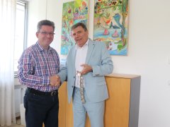 Herzlich willkommen Erster Bürgermeister!
